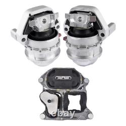 3X Engine Gearbox Mount Kits For 2013-2018 Audi S6 S7 RS7 4.0L V8 4H0199255T