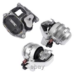 3X Engine Gearbox Mount Kits For 2013-2018 Audi S6 S7 RS7 4.0L V8 4H0199255T