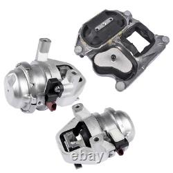 3X Engine Gearbox Mount Kits For 2013-2018 Audi S6 S7 RS7 4.0L V8 4H0199255T