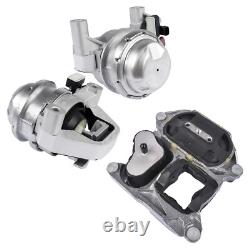 3X Engine Gearbox Mount Kits For 2013-2018 Audi S6 S7 RS7 4.0L V8 4H0199255T