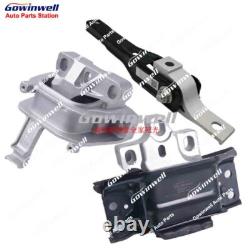3X Engine Mount Gearbox Mount Kit For VW ATLC Atlas TER TERAMONT 3.6L 3QF199262G