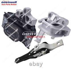 3X Engine Mount Gearbox Mount Kit For VW ATLC Atlas TER TERAMONT 3.6L 3QF199262G