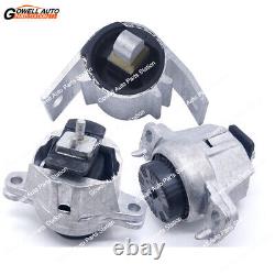 3X Engine Mount Gearbox Mount Kit for JAGUAR XF 2016- 2.0L 3.0L Diesel T2H21216