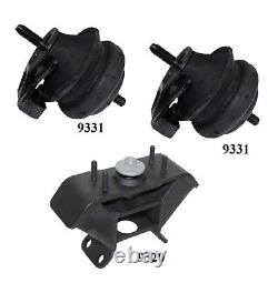 3 PCS Front Motor & Trans Mount FOR 2005-2006 Kia Sorento 3.5L Auto Trans