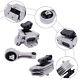 3 Set For 2011-2016 Dodge Journey 2.4L Engine Motor & Trans Mount Mounting
