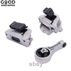3 Set For 2011-2016 Dodge Journey 2.4L Engine Motor & Trans Mount Mounting New