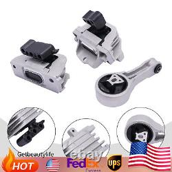 3 Set For Dodge Journey 2.4L 2011-2015 2016 Engine Motor & Trans Mount Mounting