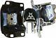 3pc Engine And Transmission Mount For 2012-2016 Ford Focus 2.0l No Turbo Auto