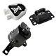 3pc Engine Mount Set for 13-20 Ford Fusion 2.5L Automatic Motor Mount Kit