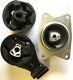 3pc Front Insert Motor Mount For 2005-2010 Saab 9-3 Auto 2.0l Fast Free Ship