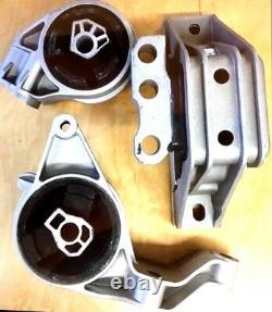 3pc Motor Mount For 2006-2011 Chevrolet Hhr 2.2l 2.4l Automatic Fast Free Ship
