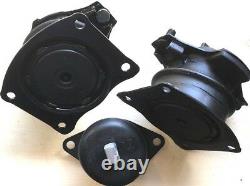 3pc Motor Mount For 2009-2014 Acura Tl 3.5l 3.7l Engine Fast Free Shipping