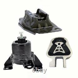 3pc Motor Mount For 2013-2014-2015 Ford Fusion 2.5l Fast Free Shipping