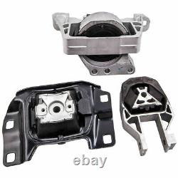 3pc Motor Mount For 2013 2017 Ford Focus 2.0l Turbo Fast Free Shipping