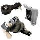 3pc Motor Mount Kit Set for 14-15 Honda Civic 1.8L Engine Auto Transmission