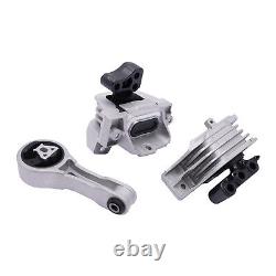 3pc Motor Mount Kit for 11-16 Dodge Journey 2.4L Engine, Automatic Transmission