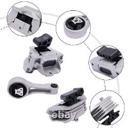 3pc Motor Mount Kit for 11-16 Dodge Journey 2.4L Engine, Automatic Transmission
