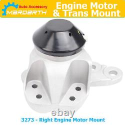3pc Motor Mount and Trans Mount for 11-15 Ford Explorer V6 3.5L Engine Automatic
