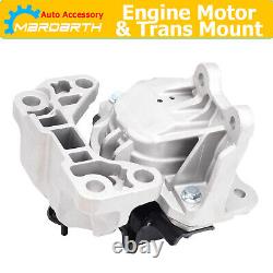 3pc Motor Mount and Trans Mount for 11-15 Ford Explorer V6 3.5L Engine Automatic