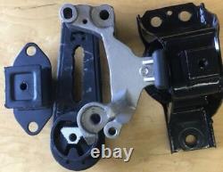 3pc Motor Mounts Fit 2007-2012 Nissan Sentra 2.0l Automatic Engine Fast Shipping