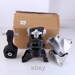 3pc Motor Mounts For SEDAN 1.8L Engine Honda Civic 2013 2015 AUTOMATIC