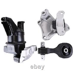 3pc Motor Mounts For SEDAN 1.8L Engine Honda Civic 2013 2015 AUTOMATIC