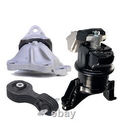 3pc Motor Mounts For SEDAN 1.8L Engine Honda Civic 2013 2015 AUTOMATIC