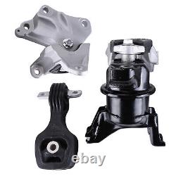 3pc Motor Mounts For SEDAN 1.8L Engine Honda Civic 2013 2015 AUTOMATIC