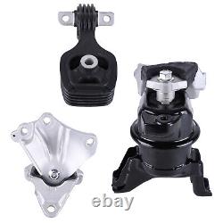 3pc Motor Mounts For SEDAN 1.8L Engine Honda Civic 2013 2015 AUTOMATIC