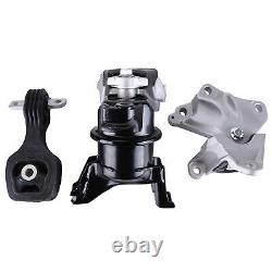 3pc Motor Mounts For SEDAN 1.8L Engine Honda Civic 2013 2015 AUTOMATIC