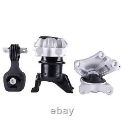 3pc Motor Mounts For SEDAN 1.8L Engine Honda Civic 2013 2015 AUTOMATIC