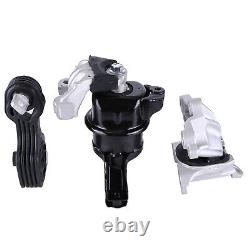 3pc Motor Mounts For SEDAN 1.8L Engine Honda Civic 2013 2015 AUTOMATIC