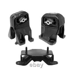 3pc Motor & Trans Mount For 2002-2005 Dodge Ram 1500 4.7l 2wd Fast Free Shipping