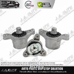 3pcs Engine Transmission Mount Kit fit Maserati Ghibli Levante Quattroporte 4WD