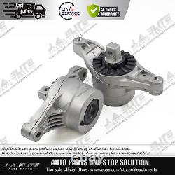 3pcs Engine Transmission Mount Kit fit Maserati Ghibli Levante Quattroporte 4WD