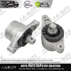 3pcs Engine Transmission Mount Kit fit Maserati Ghibli Quattroporte (14-17) 2WD