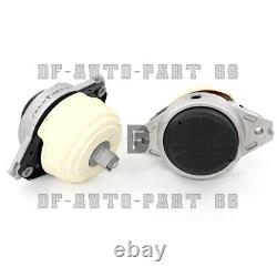 3pcs Transmission+Engine Motor Mount Mounts kit For Benz W166 ML550 GL450 GLS550