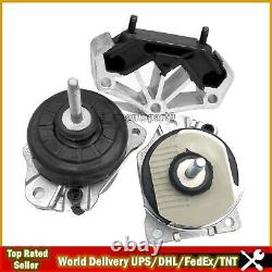 3x Engine Gearbox Mount Kit For Ford Mustang 2.3T 2015-2022 FR3Z6038G FR3Z6038H