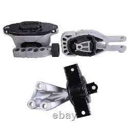 3x Engine Motor Mounts Automatic Transmission For Chevrolet Sonic 1.8l 2012-2016