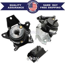 3x Engine Motor and Transmission Mount For Chevrolet Silverado 1500 19-23 GMC