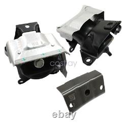 3x Engine Motor and Transmission Mount For Chevrolet Silverado 1500 19-23 GMC