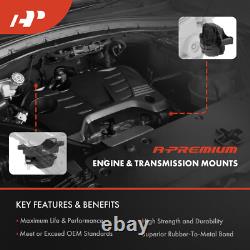 3x Engine Mount & Transmission Mount for Jeep Grand Cherokee 11-21 Dodge Durango