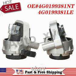 4G0199381 Left+Right Engine Mounts For Audi A6 A7 3.0L V6 A/T Quattro 3.0L 12-18