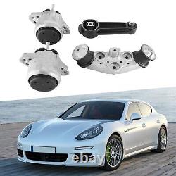 4PACK Engine Trans & Torque Strut Mount For 2011-16 Porsche Panamera 3.0L 3.6L