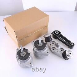 4PACK Engine Trans & Torque Strut Mount For 2011-16 Porsche Panamera 3.0L 3.6L