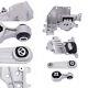 4PCS Engine Motor + Auto Transmission Mount Kit For 2014-2017 Nissan Rogue 2.5L