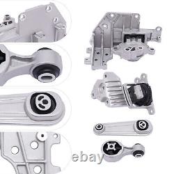 4PCS Engine Motor + Auto Transmission Mount Kit For 2014-2017 Nissan Rogue 2.5L
