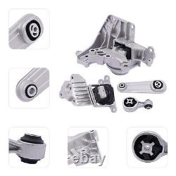 4PCS Engine Motor + Auto Transmission Mount Kit For 2014-2017 Nissan Rogue 2.5L