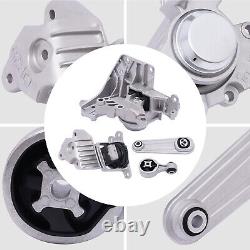 4PCS Engine Motor + Auto Transmission Mount Kit For 2014-2017 Nissan Rogue 2.5L