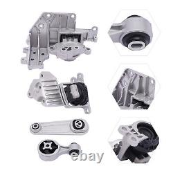 4PCS Engine Motor + Auto Transmission Mount Kit For 2014-2017 Nissan Rogue 2.5L